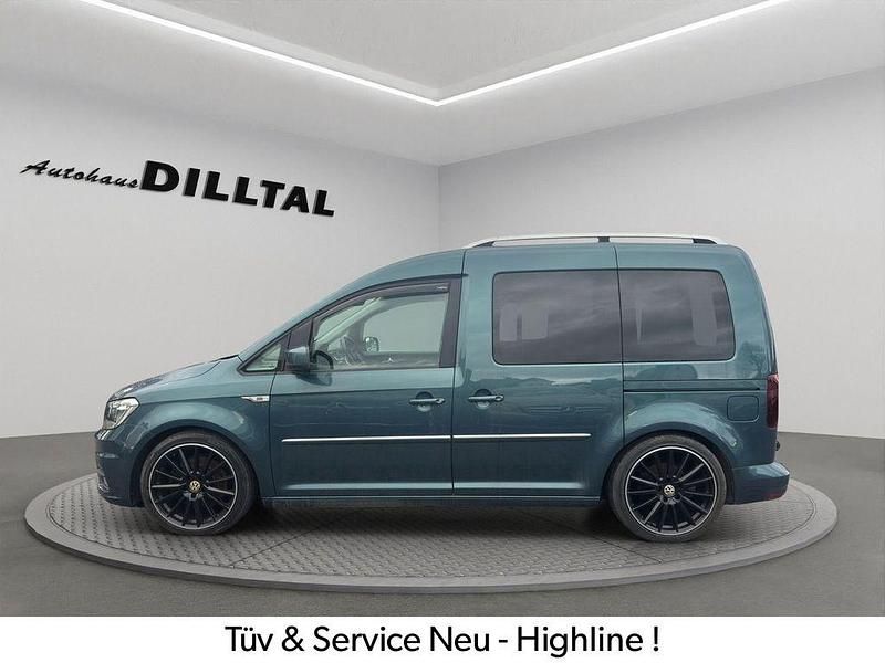 Gebraucht VW Caddy Highline 150 PS (110 kW) 2017 Grün Van / Kleinbus
