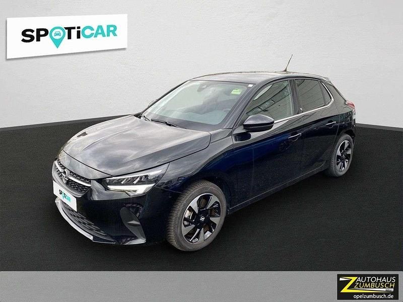 Gebraucht Opel Corsa-e Elegance 100 kW (136 PS) 2022 Karbonschwarz (schwarz) Kleinwagen