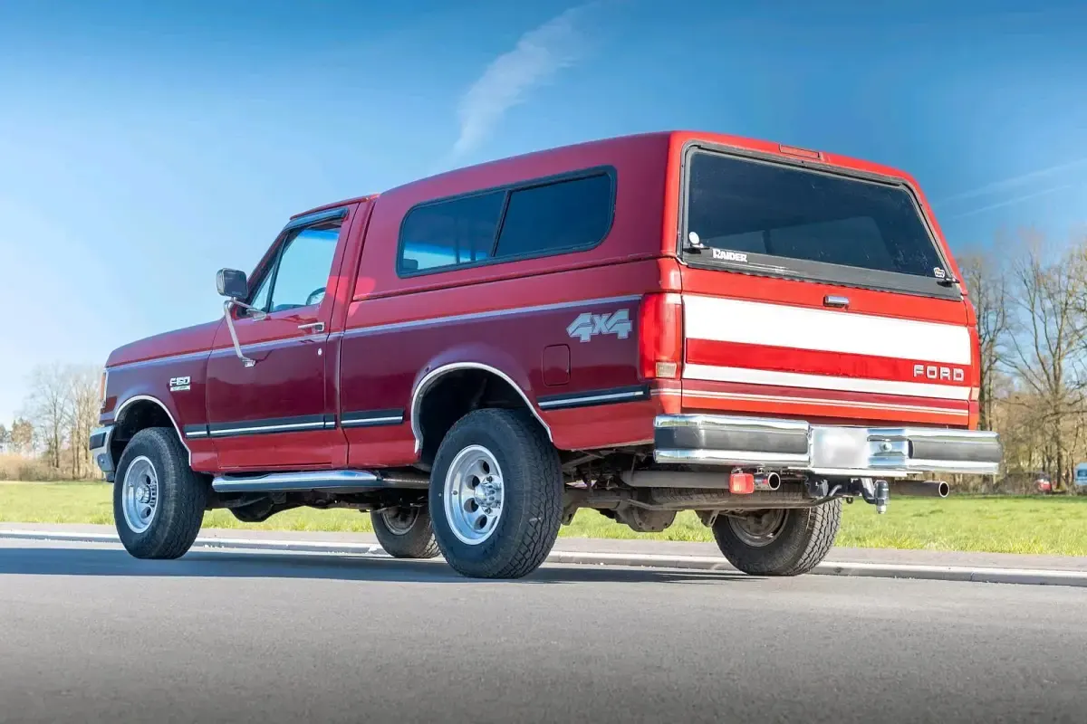 Gebraucht Ford F-150 1990 Rot Pickup