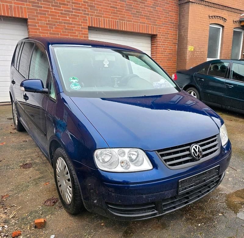 Gebraucht VW Touran 115 PS (84 kW) 2003 Blau Van / Kleinbus