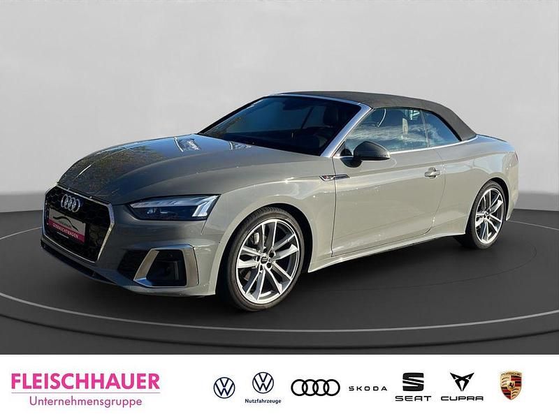 Grau Gebraucht 2020 Audi A5 Cabriolet S-Line Cabrio | 31.790 € (Guter Preis) - Bild 1/4