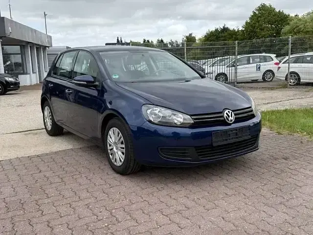 Gebraucht VW Golf VI Trendline 80 PS (58 kW) 2009 Blau Limousine