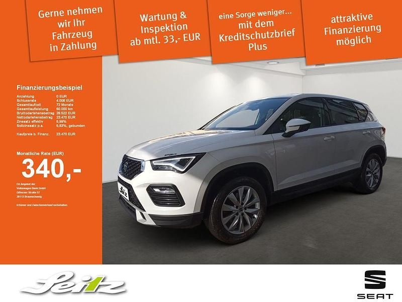 Gebraucht Seat Ateca 4Drive 150 PS (110 kW) 2023 Weiß SUV