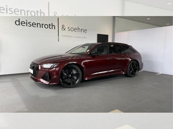 Rot (cherry pearl metallic (individuallack audi ex) Gebraucht 2024 Audi RS6 Comfort Kombi | 139.970 € - Bild 1/4