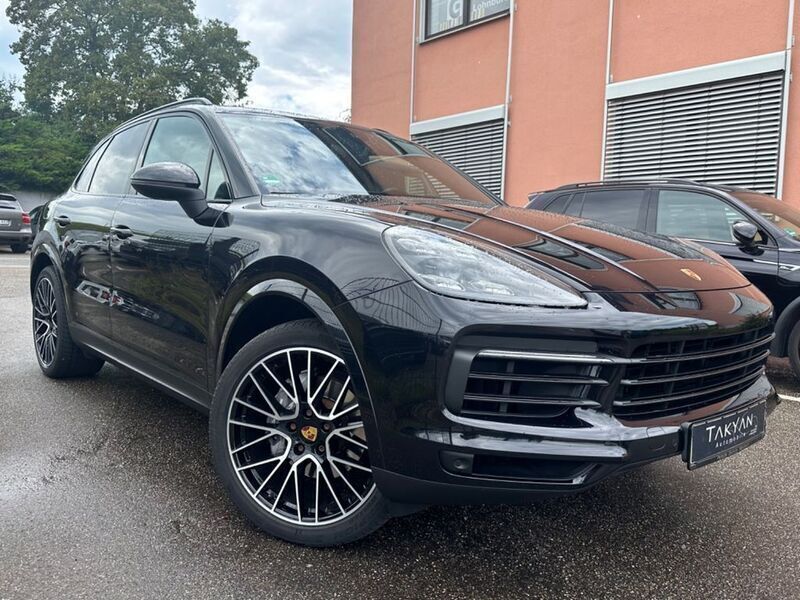 Schwarz Gebraucht 2018 Porsche Cayenne Basis SUV | 50.490 € (Etwas zu teuer) - Bild 1/4