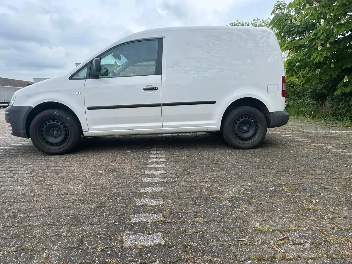Gebraucht VW Caddy 69 PS (50 kW) 2004 Weiß Van / Kleinbus