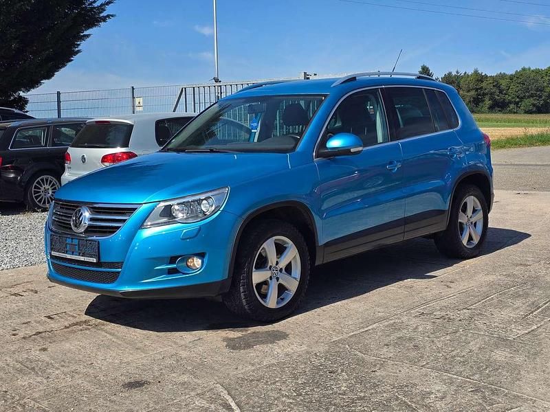Blau Gebraucht 2008 VW Tiguan Sport SUV | 6.890 € (Guter Preis) - Bild 1/4