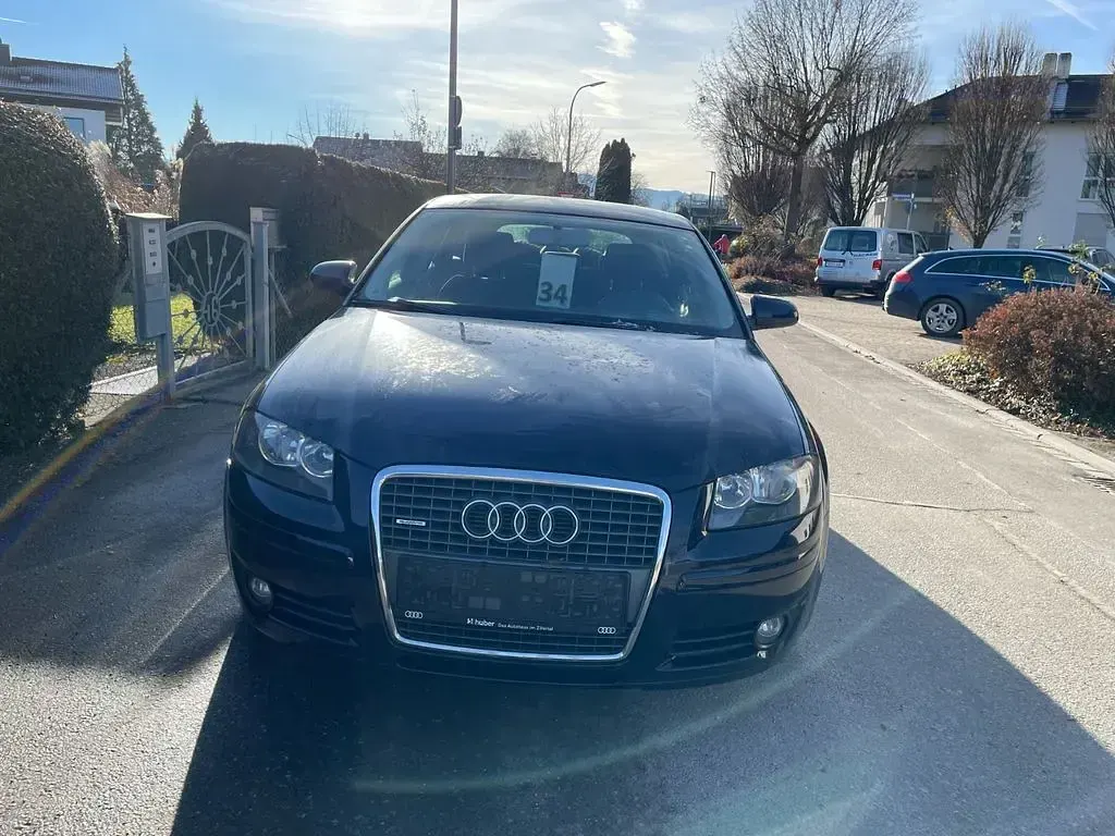 Gebraucht Audi A3 140 PS (102 kW) 2008 Schwarz Kleinwagen