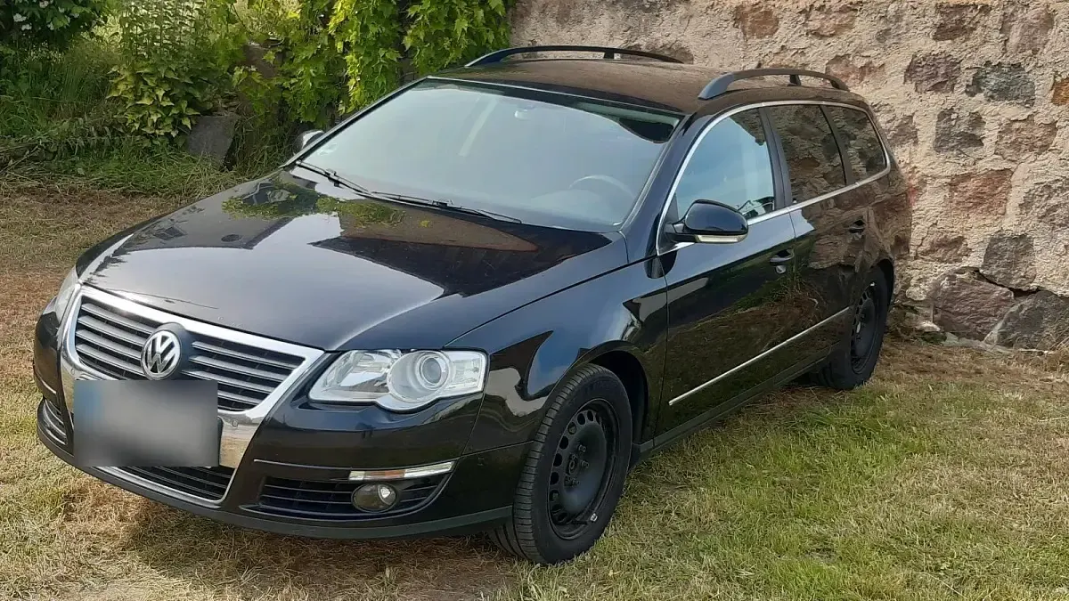 Gebraucht VW Passat 140 PS (102 kW) 2008 Schwarz Kombi