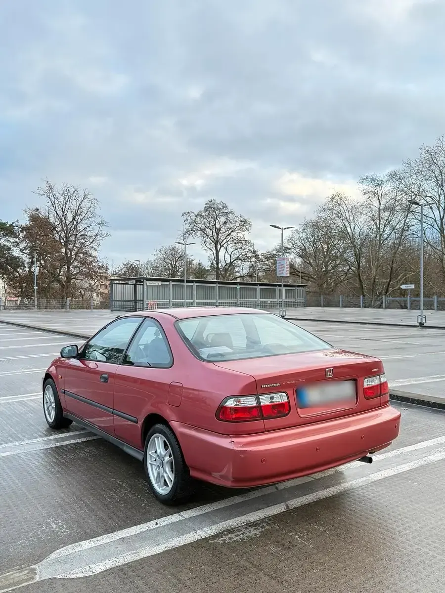 Gebraucht Honda Civic 105 PS (77 kW) 1997 Rot Coupé