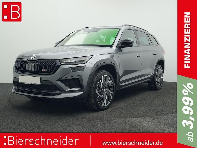 Grau Gebraucht 2022 Skoda Kodiaq RS SUV | 38.950 € (Fairer Preis) - Bild 1/4
