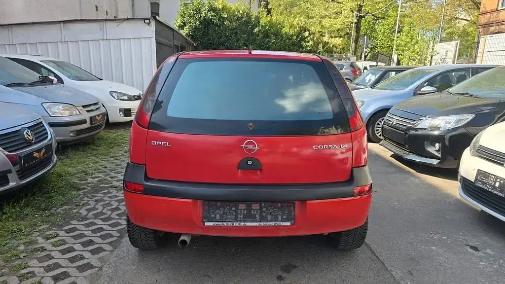 Gebraucht Opel Corsa 90 PS (66 kW) 2002 Rot Kleinwagen