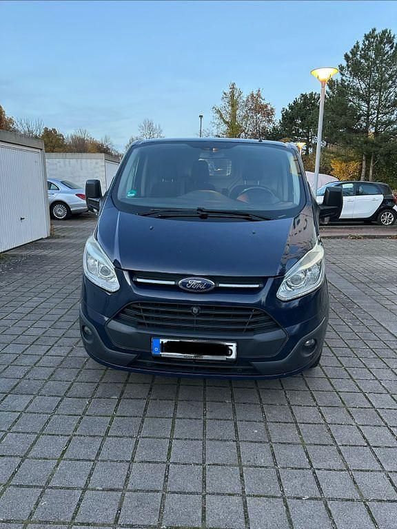 Blau Gebraucht 2014 Ford Transit Custom Van / Kleinbus | 7.100 € (Superpreis) - Bild 1/4