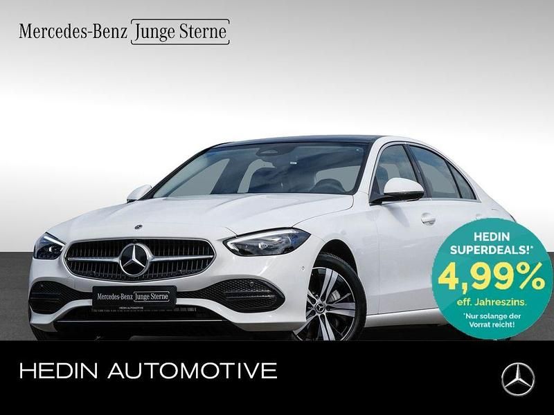 Polarweiß Gebraucht 2024 Mercedes C300e Avantgarde Limousine | 44.500 € (Superpreis) - Bild 1/4
