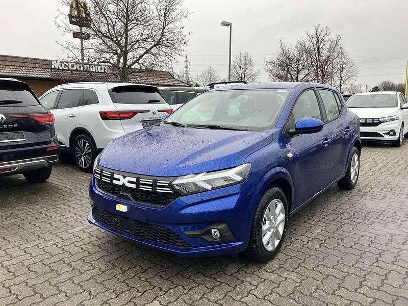 Blau Gebraucht 2024 Dacia Sandero Expression Kleinwagen | 16.048 € (Superpreis) - Bild 1/4