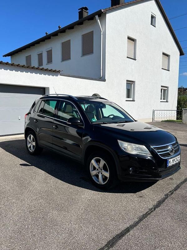 Schwarz Gebraucht 2008 VW Tiguan SUV | 3.500 € (Superpreis) - Bild 1/4