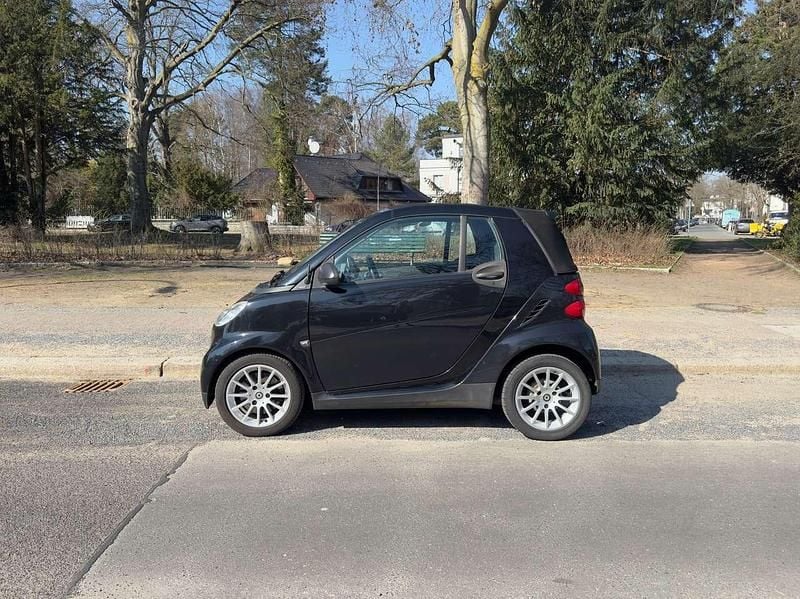 Gebraucht Smart ForTwo Cabrio Passion 84 PS (61 kW) 2008 Schwarz Cabrio