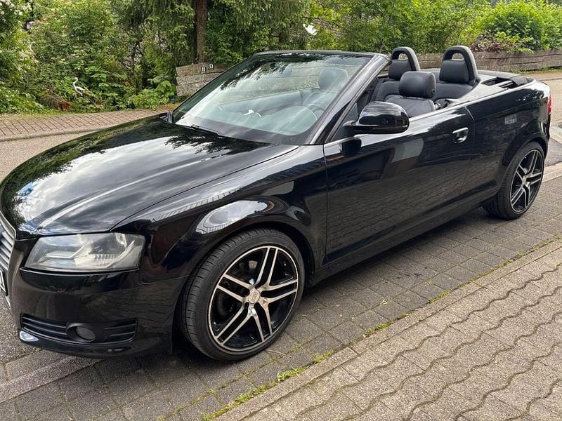 Schwarz Gebraucht 2008 Audi Cabriolet Sport Cabrio | 5.800 € - Bild 1/4