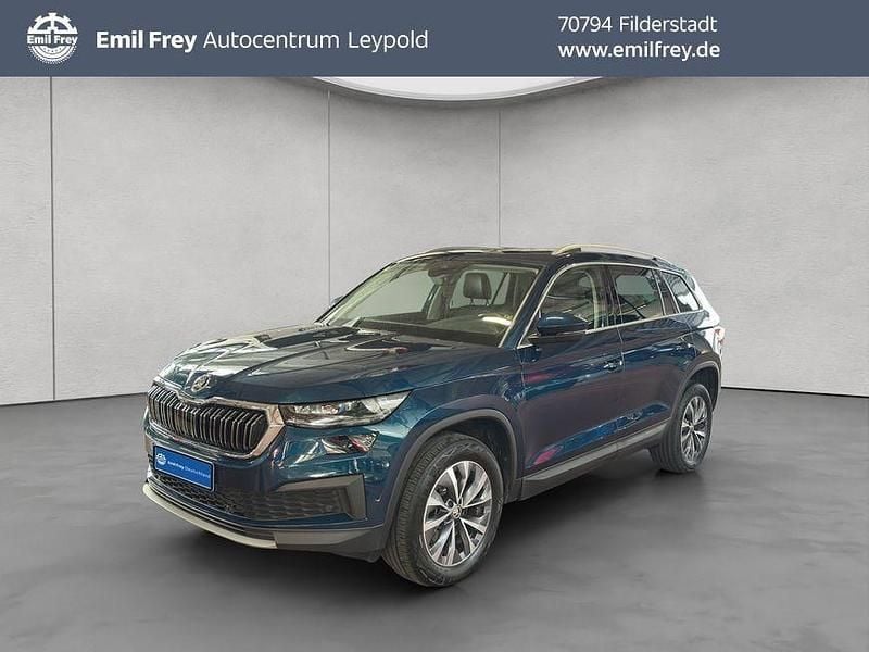 Blau Gebraucht 2023 Skoda Kodiaq SUV | 35.890 € (Guter Preis) - Bild 1/4