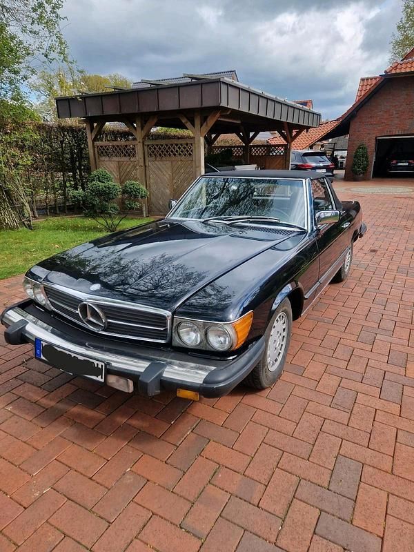 Schwarz Gebraucht 1983 Mercedes SL380 Cabrio | 19.900 € - Bild 1/4