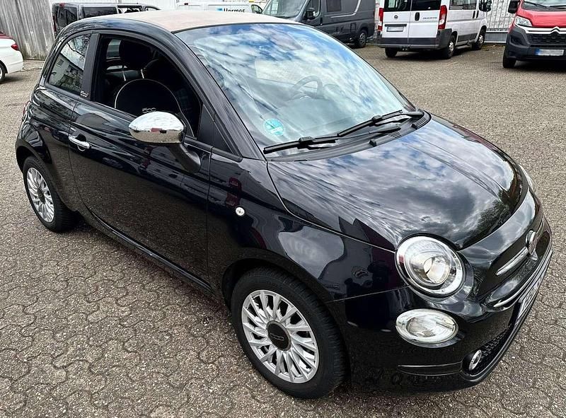 Vesuvio schwarz Gebraucht 2021 Fiat 500C Lounge Cabrio | 13.900 € (Fairer Preis) - Bild 1/4
