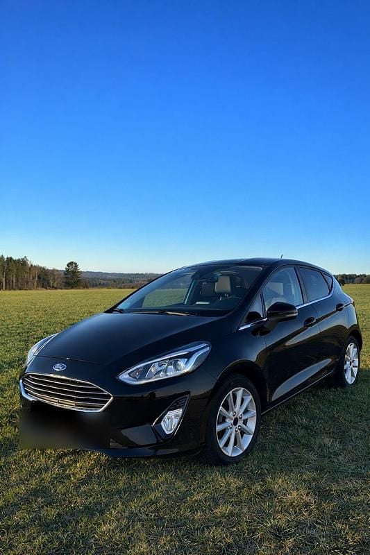 Gebraucht Ford Fiesta Titanium 95 PS (69 kW) 2020 Schwarz Kleinwagen
