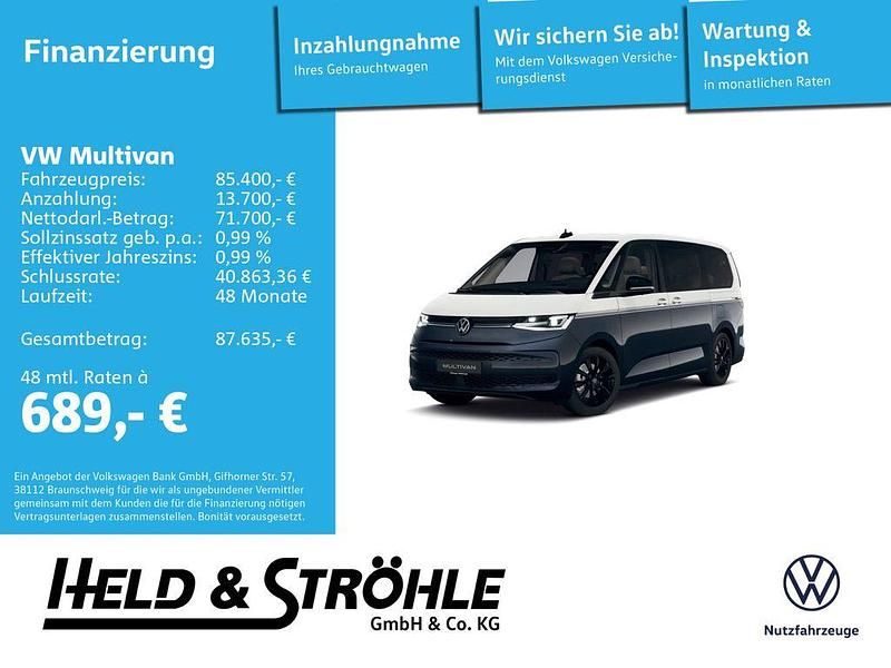 Neu VW Multivan Life 177 PS (130 kW) 2026 Weiß Van