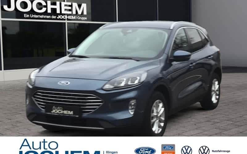 Blau Gebraucht 2022 Ford Kuga Titanium SUV | 23.666 € (Guter Preis) - Bild 1/4