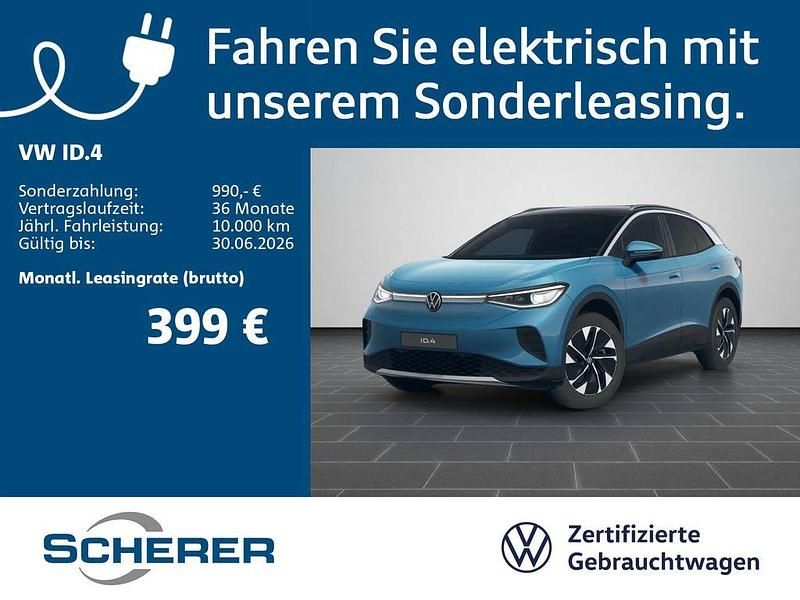 Gebraucht VW ID.4 Pro 210 kW (286 PS) 2025 Costa azul metallic schwarz SUV