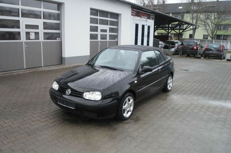 Gebraucht VW Golf Cabriolet Trendline 90 PS (66 kW) 2002 Schwarz Cabrio