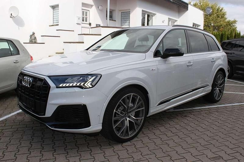Weiß Gebraucht 2020 Audi Q7 Sport SUV | 52.950 € (Fairer Preis) - Bild 1/3