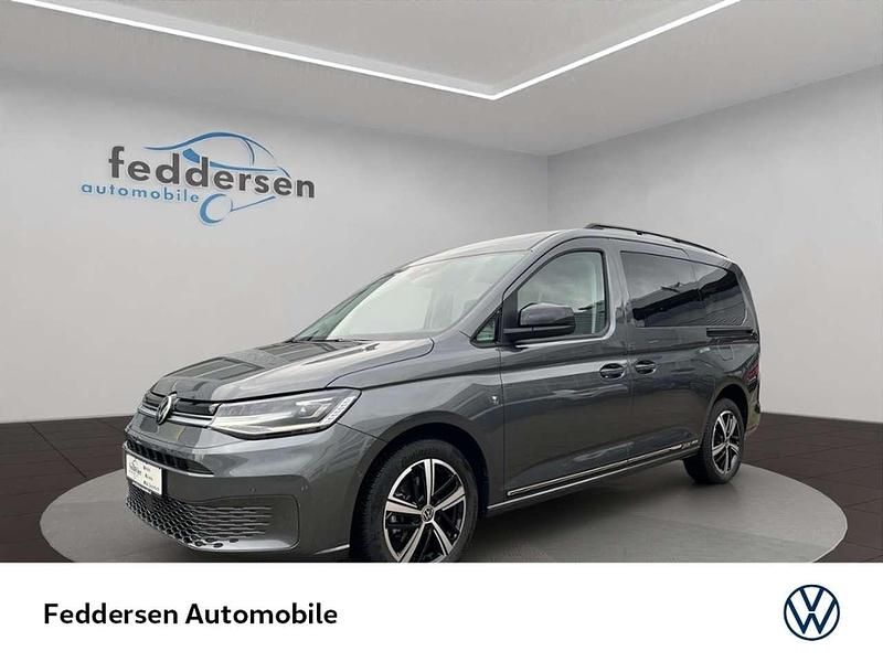 Indiumgrau metallic Gebraucht 2024 VW Caddy Dark Label Van / Kleinbus | 42.879 € - Bild 1/4