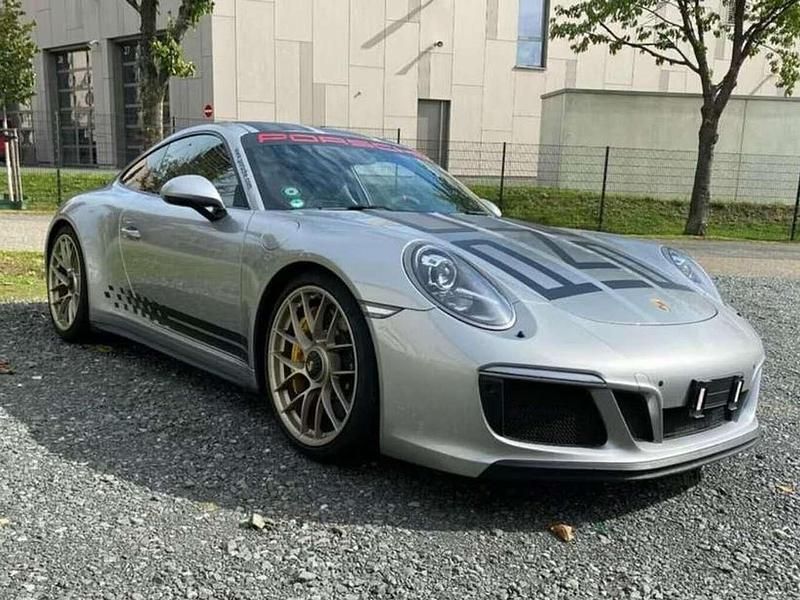 Silber Gebraucht 2018 Porsche 911 Carrera GTS Coupé | 114.991 € (Teuer) - Bild 1/4