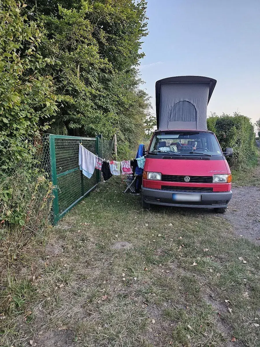 Używany VW T4 122 KM (89 kW) 1994 Czerwony Van