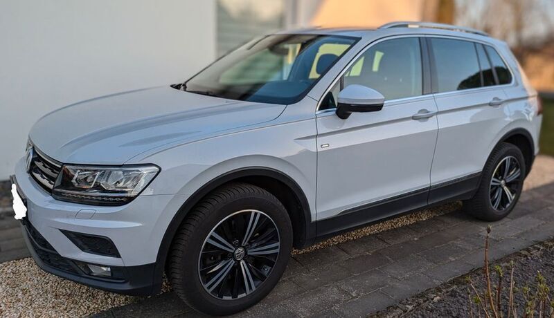 Weiß Gebraucht 2018 VW Tiguan Join SUV | 19.900 € (Guter Preis) - Bild 1/4