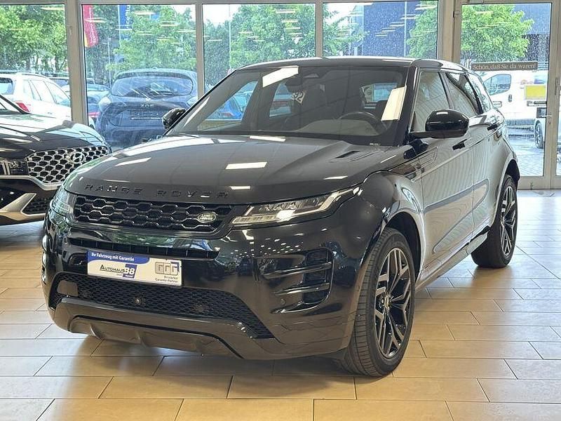 Schwarz Gebraucht 2021 Land Rover Range Rover evoque R-Dynamic SUV | 27.450 € (Guter Preis) - Bild 1/4