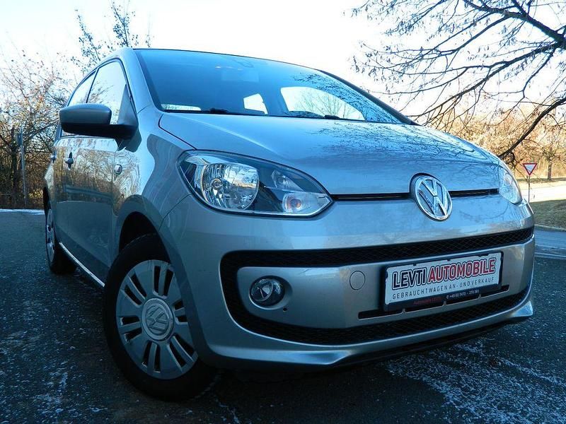 Silber Gebraucht 2014 VW up! move up! Kleinwagen | 4.490 € (Guter Preis) - Bild 1/4