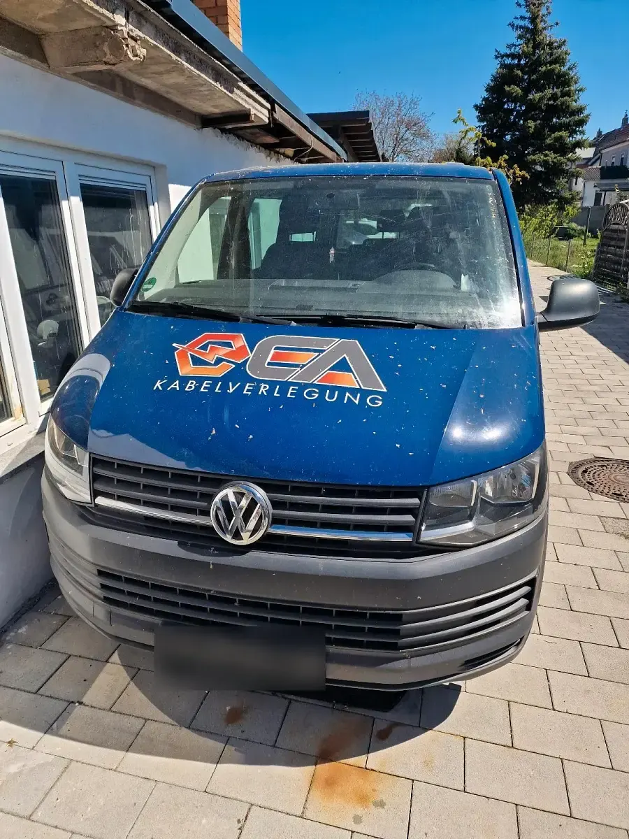 Usata VW Transporter 150 CV (110 kW) 2016 Blu Furgone