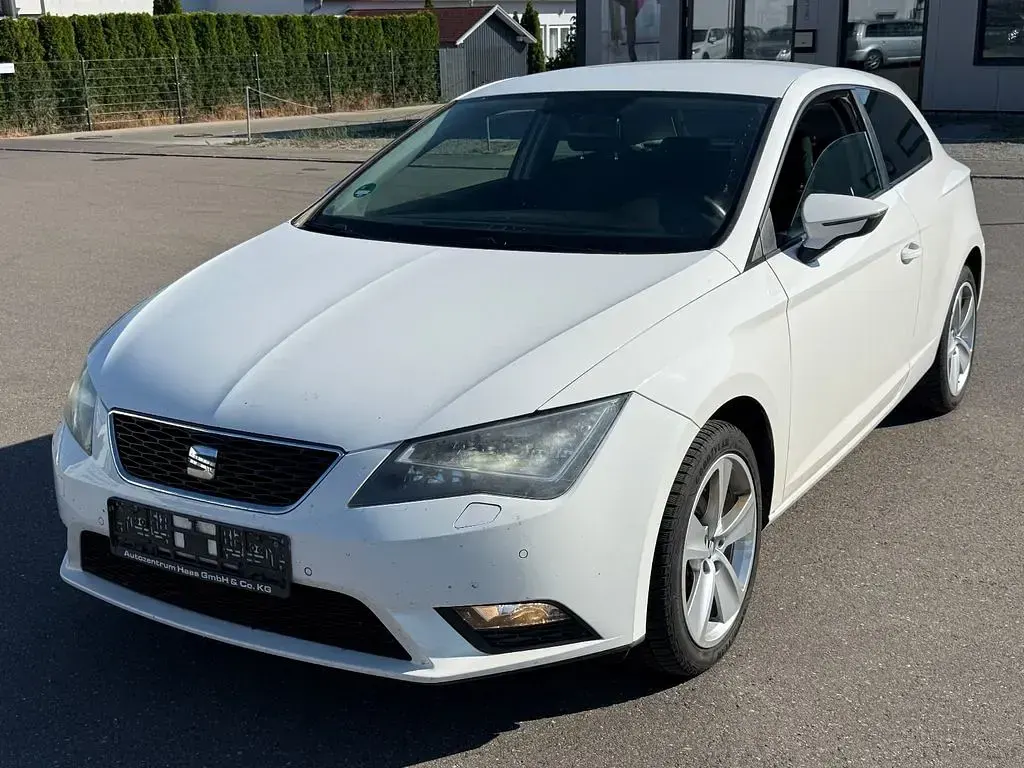 Gebraucht Seat Leon SC Style 150 PS (110 kW) 2014 Weiß Kleinwagen