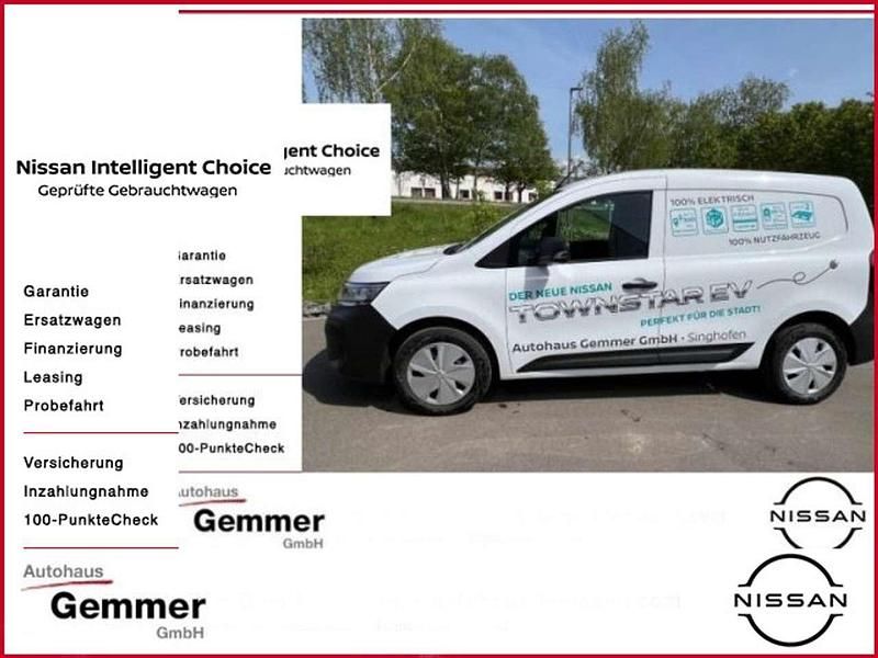 Mineral white Gebraucht 2023 Nissan Townstar Acenta Van | 39.395 € - Bild 1/4