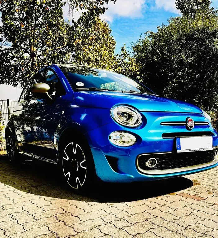 Gebraucht Fiat 500C S 69 PS (50 kW) 2019 Blau Cabrio