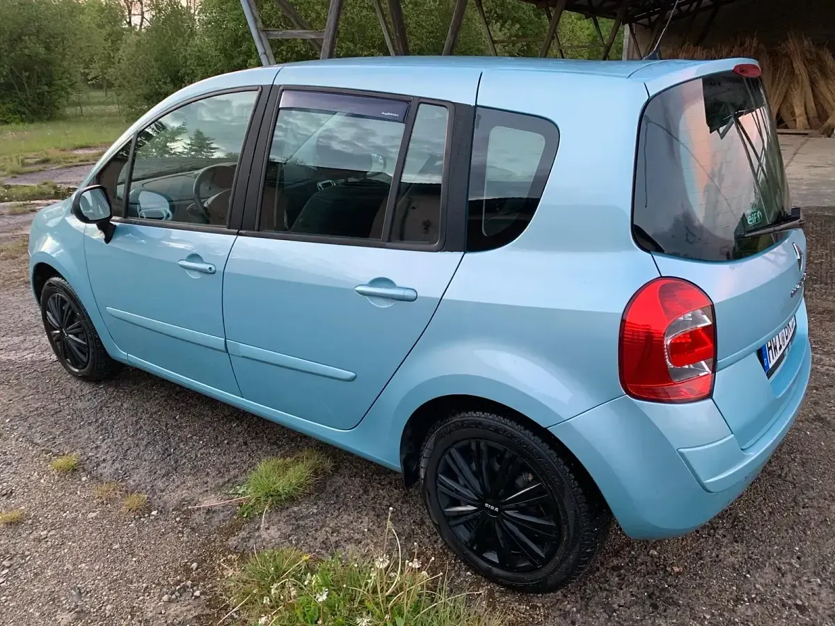 Gebraucht Renault Grand Modus 75 PS (55 kW) 2010 Blau Van / Kleinbus