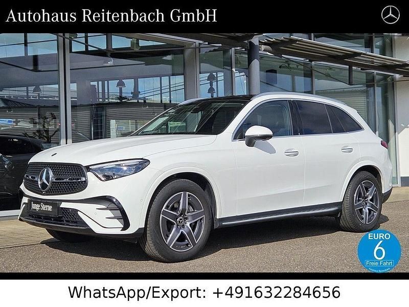 Polarweiß Gebraucht 2024 Mercedes GLC220 AMG SUV | 58.899 € (Superpreis) - Bild 1/4