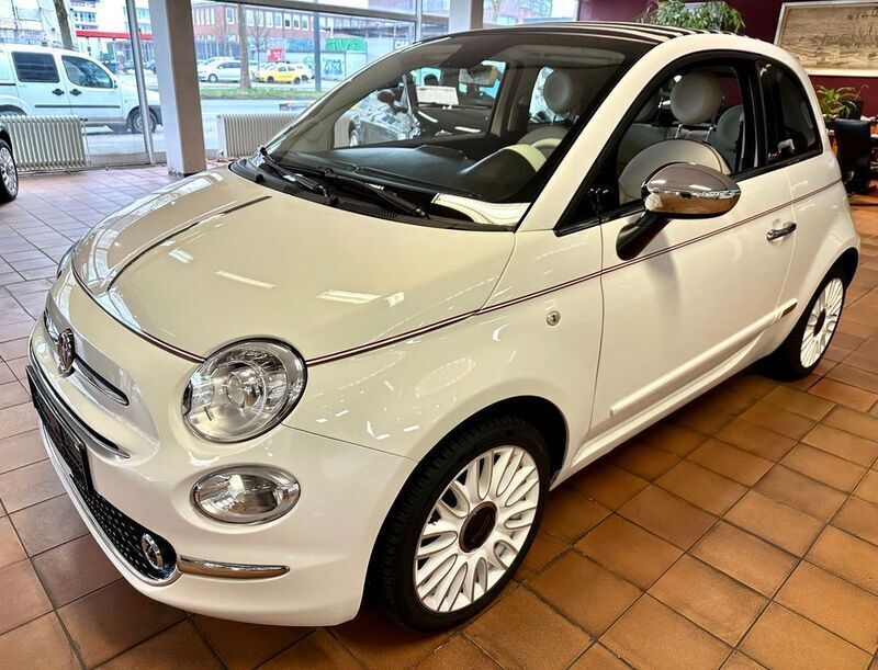 Weiß Gebraucht 2019 Fiat 500C Dolcevita Cabrio | 11.900 € (Fairer Preis) - Bild 1/4