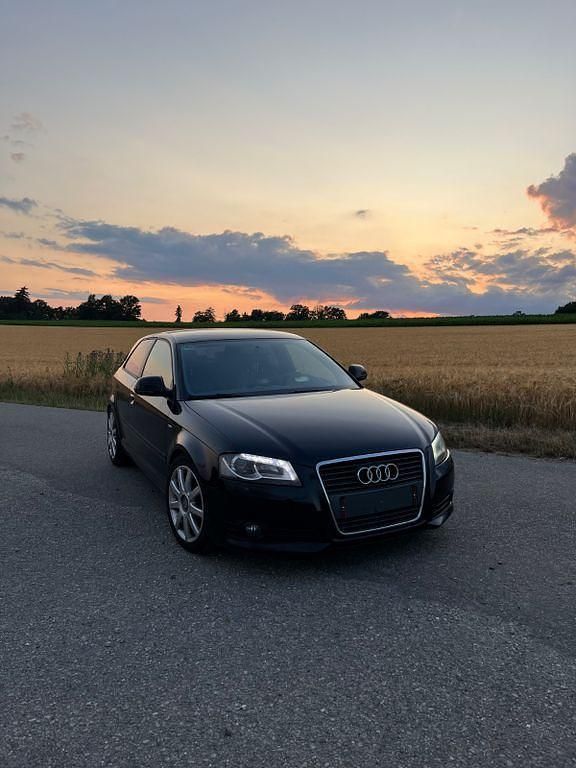 Gebraucht Audi A3 S-Line 160 PS (117 kW) 2009 Schwarz Kleinwagen