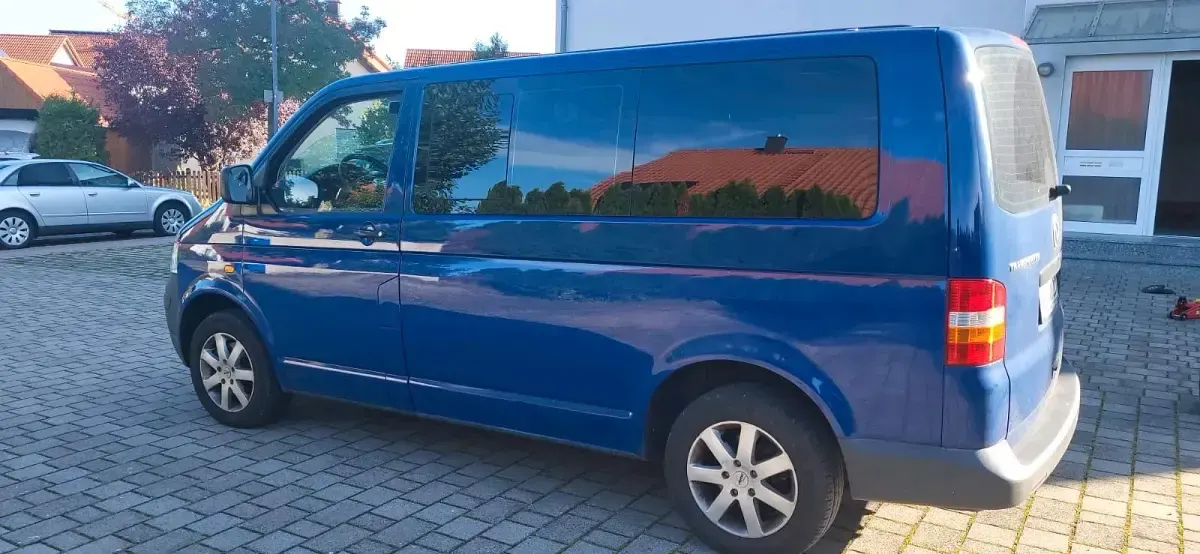 Gebraucht VW Transporter 130 PS (95 kW) 2004 Blau Van