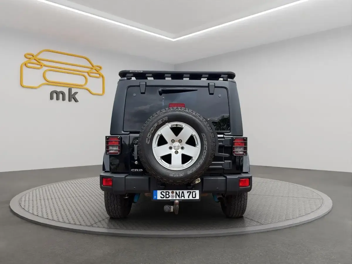 Gebraucht Jeep Wrangler Unlimited 200 PS (147 kW) 2012 Schwarz SUV