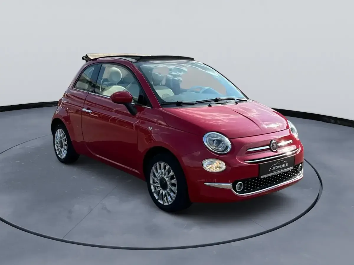 Gebraucht Fiat 500C Lounge 69 PS (50 kW) 2017 Rot Cabrio