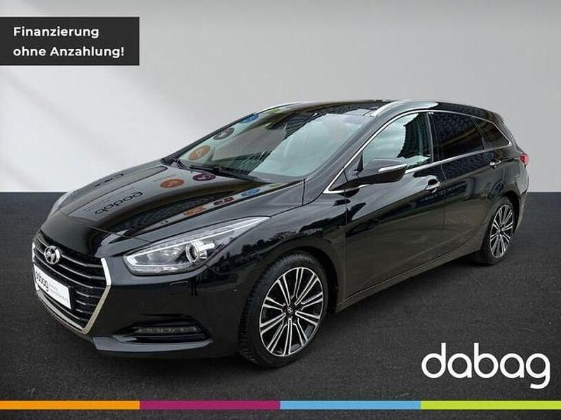 Schwarz Gebraucht 2017 Hyundai i40 Premium Kombi | 12.990 € (Fairer Preis) - Bild 1/4