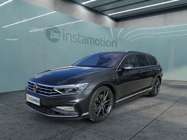 Grau Gebraucht 2020 VW Passat R-line Kombi | 29.440 € (Teuer) - Bild 1/2